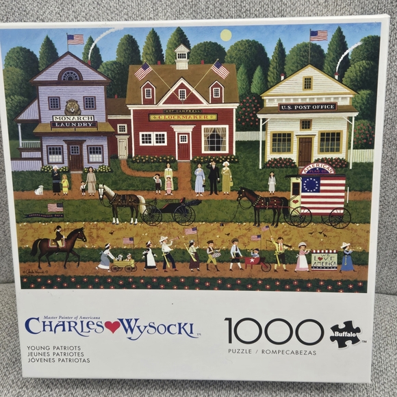 Buffalo Games Other - Young Patriots 1000-Piece Jigsaw Puzzle - White